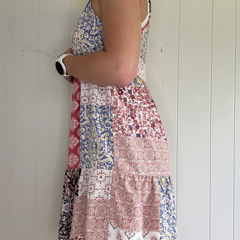 Alter’d State Patchwork Spaghetti Strap Dress - image 3